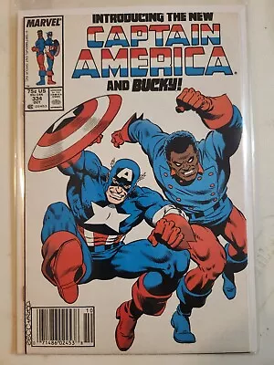 Buy Captain America #334 MARVEL COMIC 7.5 NEWSSTAND 1st Lemar Hoskins Bucky V25-58 • 14.46£