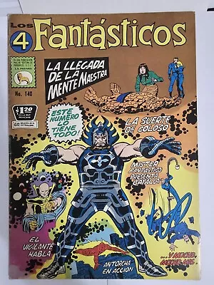 Buy Fantastic Four 113  Los 4 Fantasticos 140 La Prensa Mexican Mexico Spanish  • 23.99£