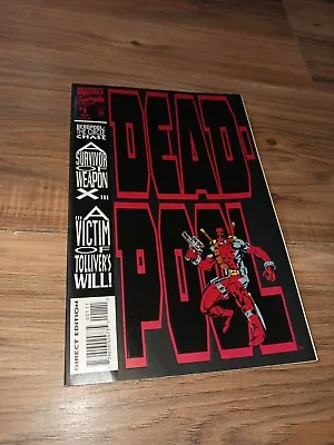 Buy DEADPOOL Marvel Comics The Circle Chase #1 August 1993 DIRECT Edition • 15.77£