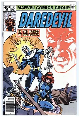 Buy Daredevil  # 160     NEAR MINT-    Sept. 1979    Black Widow & Bullseye Cover &A • 67.52£