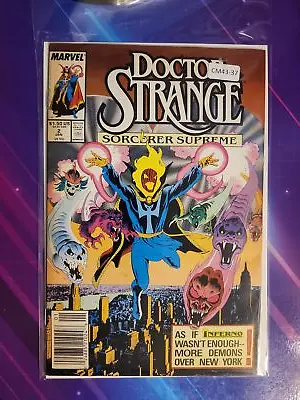 Buy Doctor Strange, Sorcerer Supreme #2 8.0 Newsstand Marvel Comic Book Cm43-37 • 7.09£