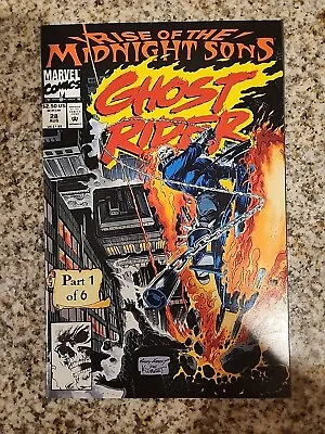 Buy Marvel Comics Ghost Rider #28 (1992) Rise Of The Midnight Suns W/ MINI POSTER (B • 3.94£