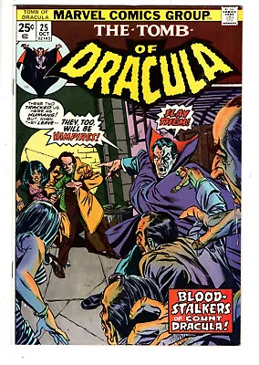 Buy Tomb Of Dracula #25 (1974) - Grade 8.0 - 1st Appearance Of Hannibal King! • 80.41£