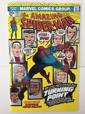 Buy Amazing Spider-man #121_unknown Comics Exclusive Foil Facsimile Virgin Variant! • 2.20£