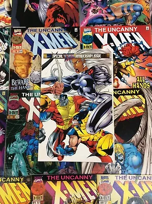 Buy UNCANNY X-MEN #325 -345 MARVEL Comic Book Lot 20 WOLVERINE STORM CYCLOPS MAGNETO • 39.57£