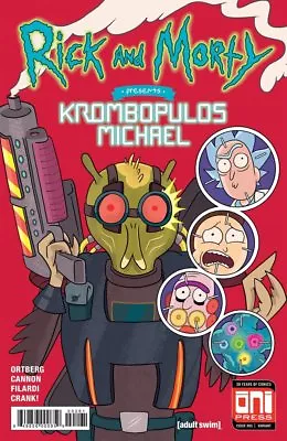 Buy Rick & Morty Presents Krombopulous Michael #1 Marc Ellerby New Mutants 87 Homage • 12.95£