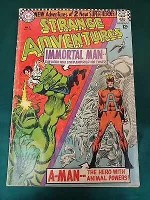 Buy Strange Adventures #190 VG+ 4.5 1966 1st App. Animal Man In Costume • 52.24£