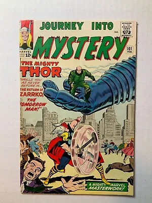 Buy Journey Into Mystery #101 Thor 1963 1st Avengers Crossover G-VG Marvel Silver Ag • 55.18£