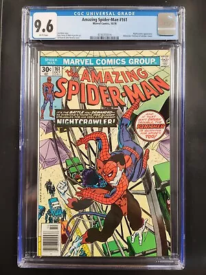 Buy Amazing Spider-Man #161 CGC 9.6 WHITE PAGES 1976 1st Cameo, JIGSAW. • 156.83£