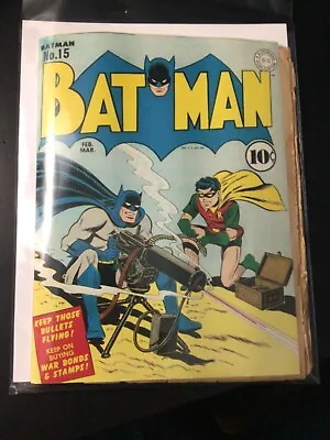 Buy D.C. Comics, Batman #15, 1943, Catwoman New Costume,  PR Read Inside! • 301.55£