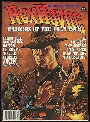 Buy Warren Presents 14 Rex Havoc Raiders Of The Fantastic Magazine Werewolf Vampire • 20.06£