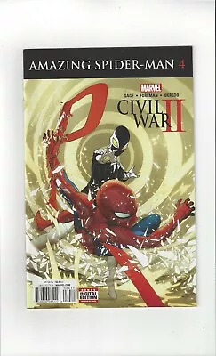 Buy Marvel Comic Civil War II AMAZING SPIDER - MAN No. 4 November 2016 $3.99 USA  • 2.99£