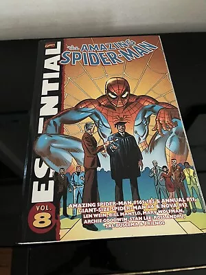 Buy Essential The Amazing Spiderman Volume 8 Marvel Graphic Novel Paperback. • 4.99£
