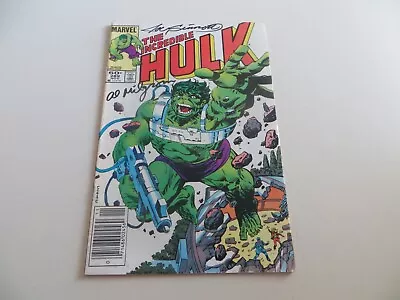 Buy 1983 Vintage The Incredible Hulk # 289  Signed 2x Joe Sinnott & Al Milgrom, Coa • 79.17£