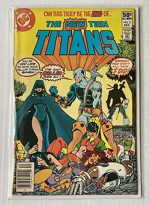 Buy New Teen Titans #2 7.0 FN/VF 1980 1st Appearance Of DEATHSTROKE Bikini Panels DC • 86.97£