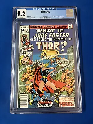 Buy What If #10 CGC 9.2 1st Appearance Of Jane Foster As Thor • 63.73£