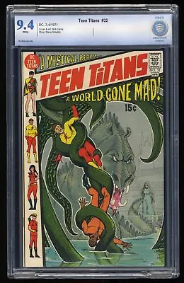 Buy Teen Titans #32 CBCS NM 9.4 White Pages DC Comics 1971 • 103.75£