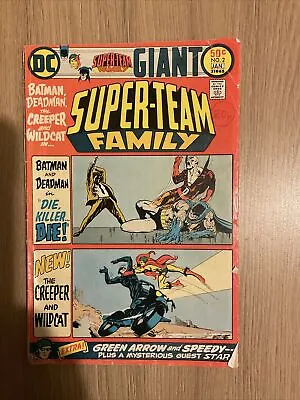 Buy DC Comics Super Team Family Giant #2 1975/6 • 7.50£