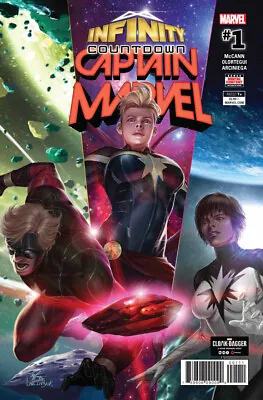 Buy Infinity Countdown Captain Marvel #1 (NM)`18 McCann/ Olortegui  (1st Print) • 4.95£