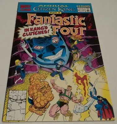 Buy FANTASTIC FOUR ANNUAL #25 (Marvel 1992) 1st CHRONOPOLIS & ANACHRONAUTS (VF-) • 19.98£