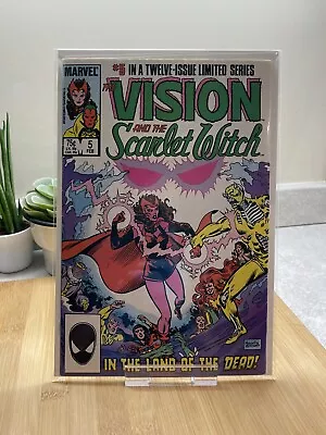 Buy The Vision And The Scarlet Witch #5 1986 WandaVision • 20£