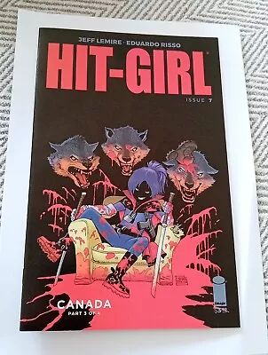 Buy Hit-Girl Comic 7 Cvr A Image Comics 2018 Jeff Lemire Eduardo Risso Canada Part 3 • 2£