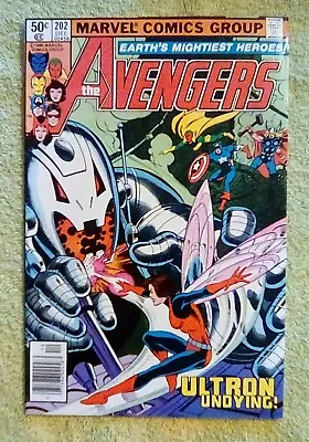 Buy The Avengers #202 (Marvel, 12/80) 8.0 VF (1st Ultron 9) • 8.79£