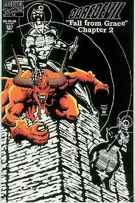 Buy Daredevil # 321 (glow-in-dark Cover) (Fall From Grace   Chapter 2) (USA, 1993) • 3.41£