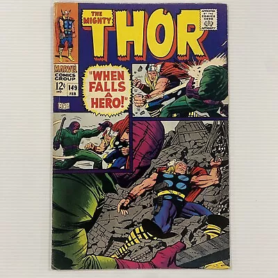 Buy The Mighty Thor #149 1968 FN+ Cent Copy • 36£