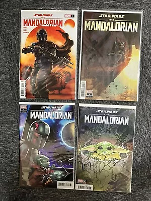 Buy Star Wars The Mandalorian #1 Cvr A #2 1:25 Variant #3 And #4 Variant Covers • 15£