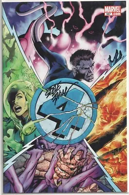 Buy Fantastic Four #587 Dynamic Forces Signed Steve Epting Df Coa Torch Death Marvel • 32.95£