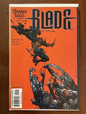Buy STRANGE TALES STARRING BLADE #2 VARIANT COVER  MARVEL Comics 1998 • 5.93£