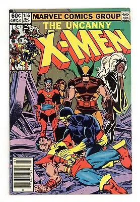 Buy Uncanny X-Men #155N VG/FN 5.0 1982 • 19.72£