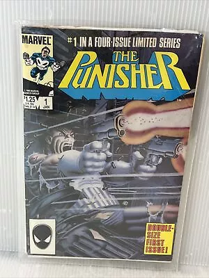 Buy Punisher Limited Series #1 1st Solo Series Mike Zeck Cover! Marvel 1986 • 36.52£