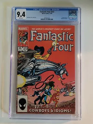 Buy Fantastic Four 272 CGC 9.4 Marvel Comics Nathaniel Richard's Cameo Kang • 35.57£