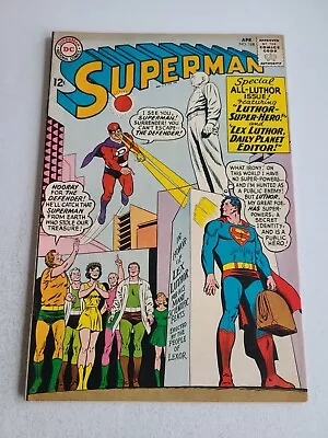 Buy Superman 168 DC Silver Age Comic Book 1964  FINE 6.0 • 25.30£
