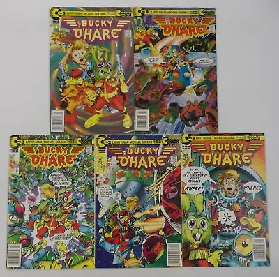 Buy Bucky O'Hare #1-5 VF/NM Complete Series Larry Hama - All Newsstand Variants • 159.90£