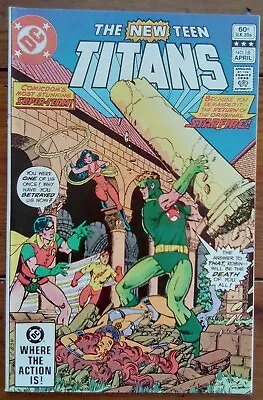 Buy The New Teen Titans 18, Dc Comics, April 1982, Vf- • 4.99£