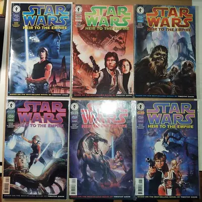 Buy STAR WARS: HEIR TO THE EMPIRE Issue #1-6 NM 1st THRAWN / 1 2 3 4 5 6 SET • 186.01£