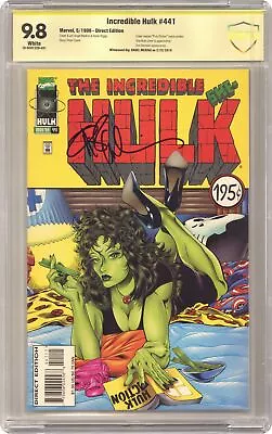 Buy Incredible Hulk #441 CBCS 9.8 SS Medina 1996 19-0C0732D-001 • 178.72£