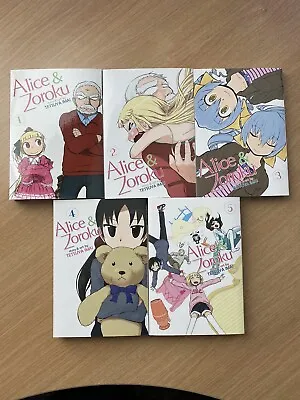 Buy Alice & Zoroku Volume 1-5 By Tetsuya Imai Paperback Manga English Seven Seas • 27.66£