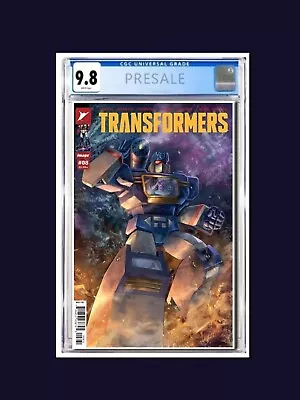 Buy Transformers #8 CGC 9.8 Graded PREORDER Alan Quah Soundwave Variant Limited 500 • 80.34£