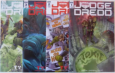 Buy Judge Dredd (IDW) Series 5 Toxic Complete Set (A Covers) 1-4 • 8£