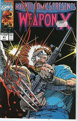Buy Marvel Comics Presents # 81 - Weapon X { Chapter 9 } ( Nd - 1991 ) • 10.75£
