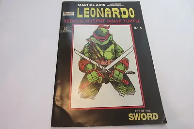 Buy Leonardo - Teenage Mutant Ninja Turtles, No.5 Comic, Art Of The Sword, 1986 • 14.99£