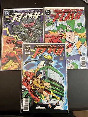 Buy THE FLASH~DC Comics~1995~Lot Of 3~Issue # 104~105~106~Excellent Condition • 19.46£