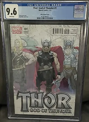 Buy Thor God Of Thunder #1 1:25 Esad Ribic Variant CGC 9.6 Marvel • 82.98£