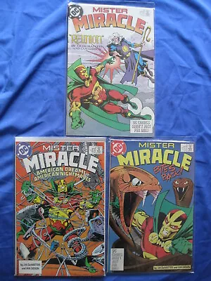 Buy Mister MIRACLE, 1989 DC Series : Issues 1,2,3,4 & 5 By DeMatteis And Gibson. VFN • 13.99£