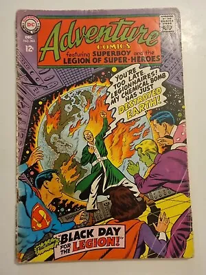 Buy Adventure Comics #363 DC 1967 -Legion Of Super-Heroes • 5£
