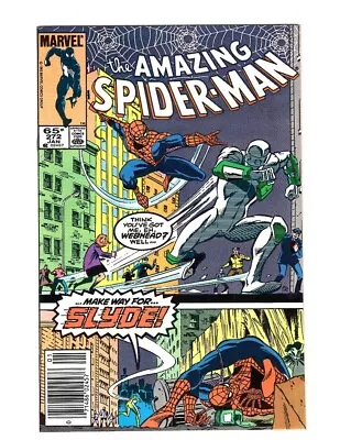 Buy Amazing Spider-Man 272 NM+ 9.6 1st Slyde Newsstand Marvel Comics 1985 • 23.95£